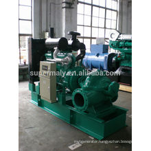 High pressure pump set driven by diesel engine